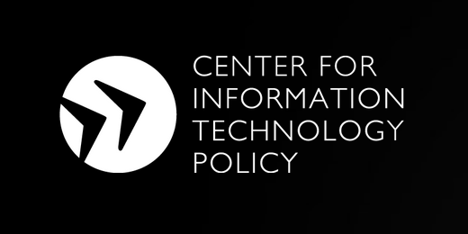 Logo for the Center for Information Technology Policy (CITP)
